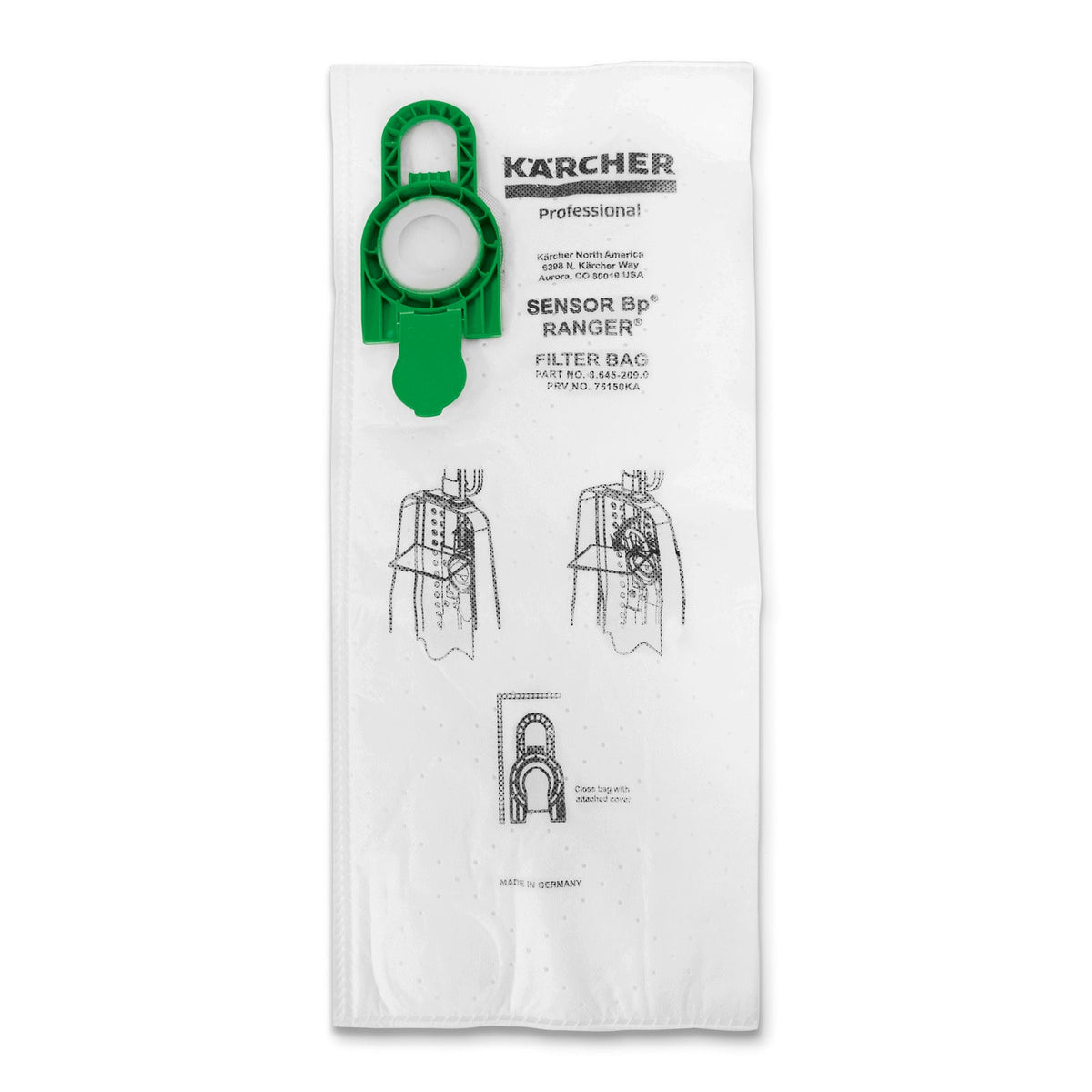Karcher 8.645-209.0, Vacuum Bags 10PK