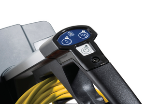 Advance SC100, Floor Sweeper-Scrubber, 12", .8 Gallon, Electric, Forward and Reverse, Cylindrical, 3 Year Warranty