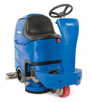 Clarke Focus II, Rider Floor Scrubber, 26" or 28", 21 Gallon, Battery, Boost (Orbital), 3 Year Warranty