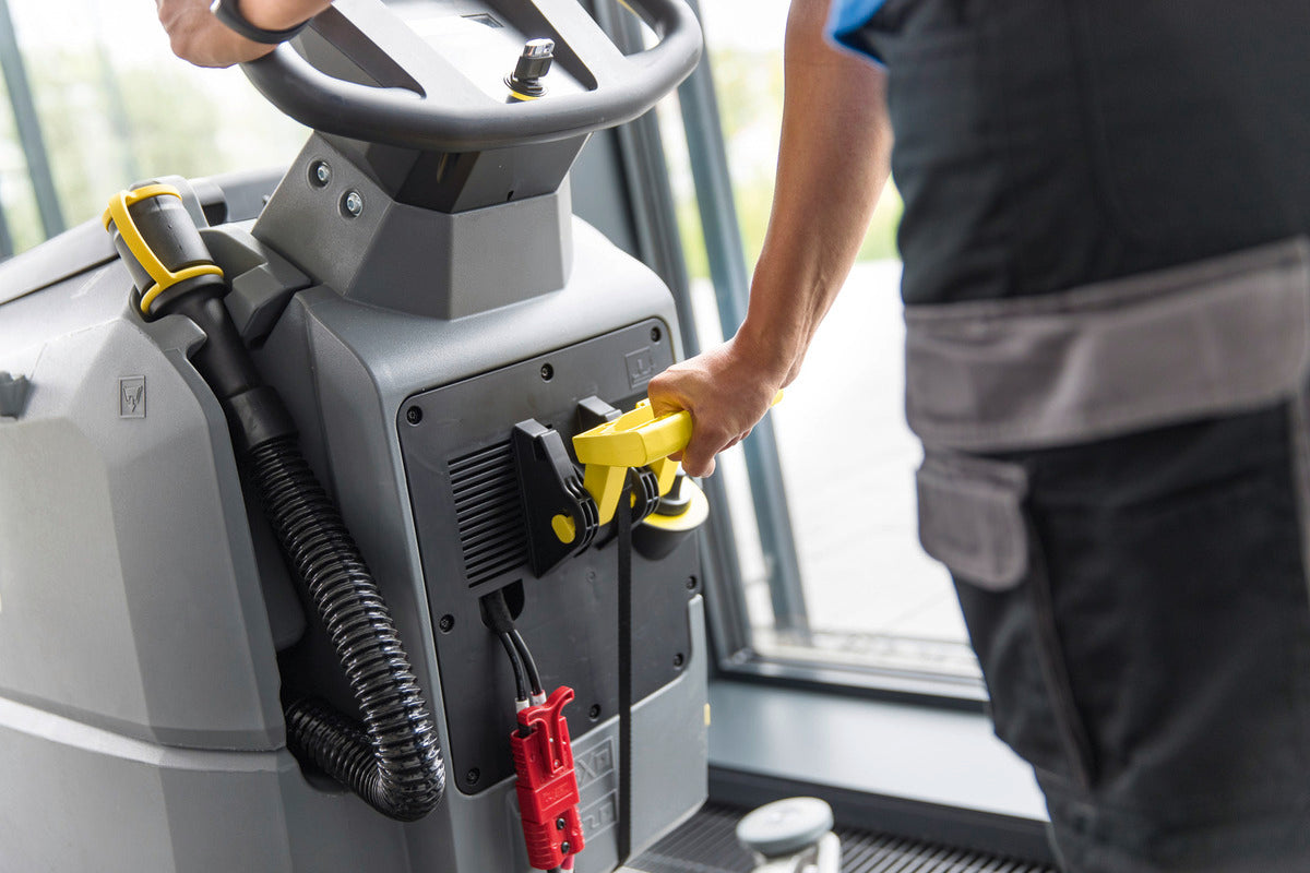 Karcher BD 50/55, Walk Behind Floor Scrubber, 20", 14.5 Gallon, Battery, Walk Behind, Self Propel, Disk, 3 Year Warranty