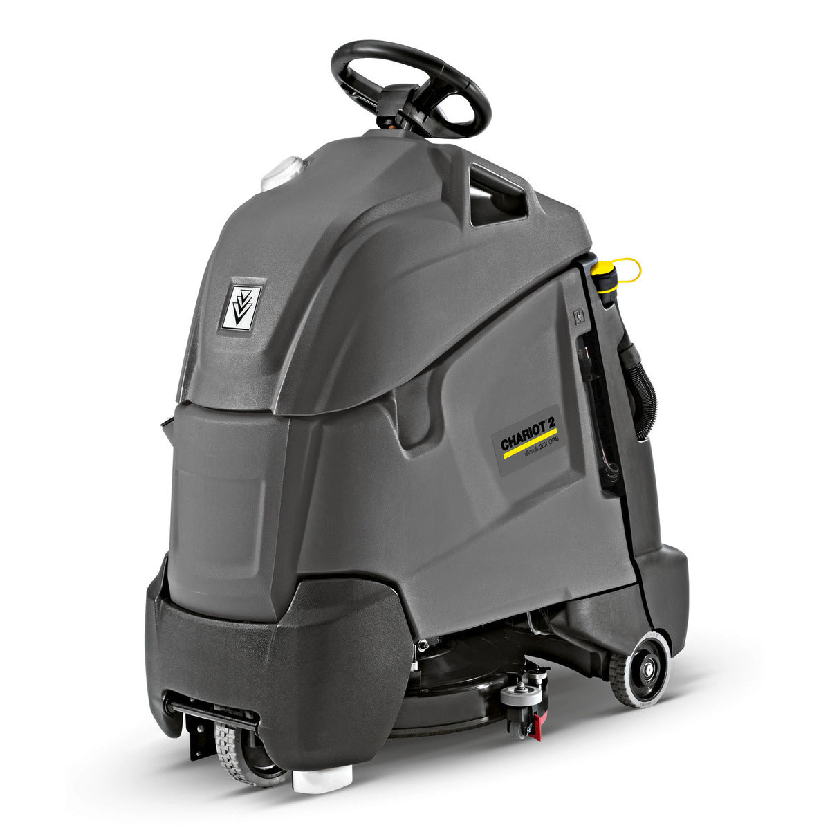 Karcher Chariot iScrub 20 Deluxe with ORB‚Ñ¢, Rider Floor Scrubber, 20", 10 Gallon, Battery, Disk, 3 Year Warranty