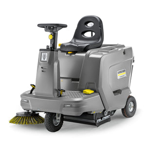 Karcher KM 85/50 R BP, Floor Sweeper, 33", 13 Gallon Hopper, Ride On, Battery, 3 Year Warranty