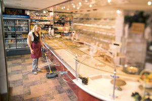 Karcher EB 30/1, Floor Sweeper, 12", Battery, Manual, Forward and Reverse, 1 Year Warranty, 1.545-121.0