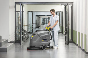 Karcher BD 50/50, Walk Behind Floor Scrubber, 20", 13 Gallon, Battery, Walk Behind, Pad Assist, Disk, 3 Year Warranty