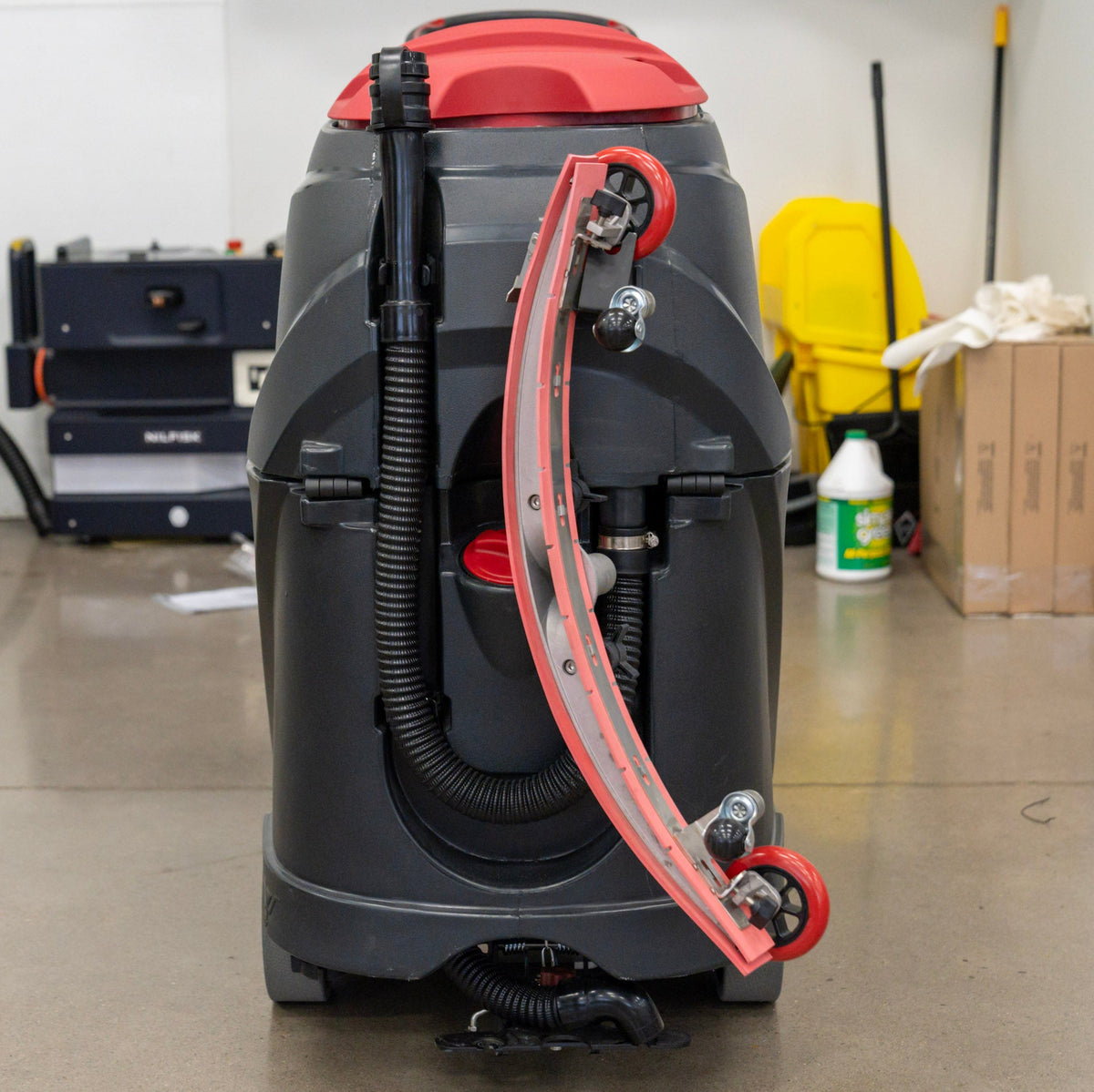 Rider Floor Scrubber, 20", 22 Gallon, Battery, Disk, 3/3/1/1 Warranty