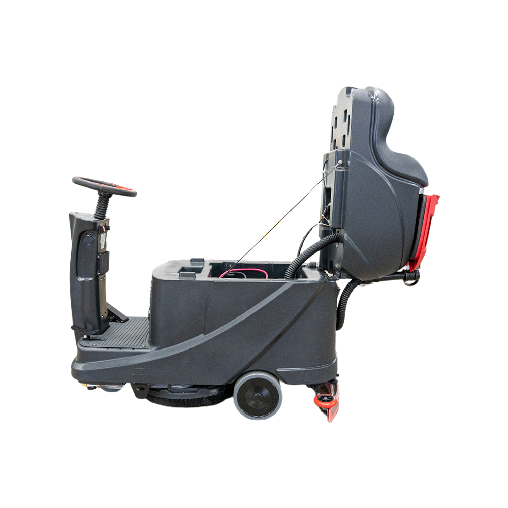 Rider Floor Scrubber, 20", 22 Gallon, Battery, Disk, 3/3/1/1 Warranty