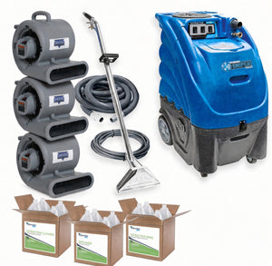 Sandia Sniper, Contractor Special Package, Carpet Extractor Hot Water, Air Movers