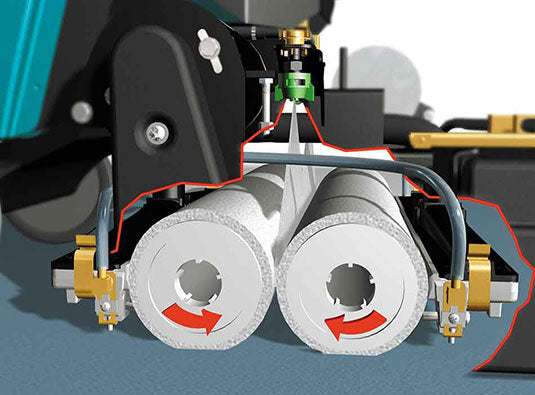 Tennant 1610, Carpet Extractor, 21 Gallon, 22", Walk Behind, Battery, 3 Year Warranty