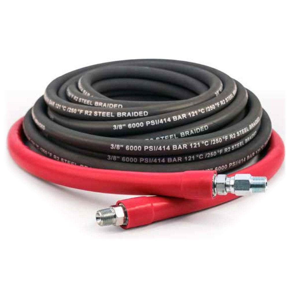 Legacy, Hose, Grey, 3/8" X 100', 2 Wire, Up to 6000PSI, 9.114-443.0