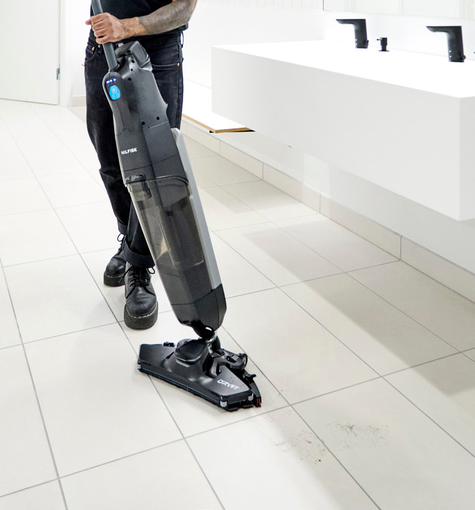 Nilfisk Dryft, Walk Behind Floor Scrubber, 15.4", .66 Gallon, Battery, Orbital, 3 Year Warranty, 58002002