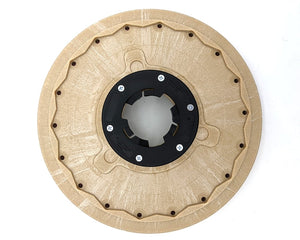 Universal Pad Driver, Floor Buffer, 20", NP9200 Clutch Plate, 1.25" Riser, Bristle System, 220DP