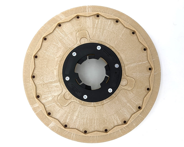 Universal Pad Driver, Floor Buffer, 16", NP9200 Clutch Plate, 1.25" Riser, Bristle System, PB16