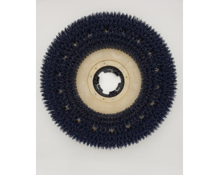 Universal Brush, Floor Buffer, 18", Medium Grit, 180 Grit, Blue, NP9200 Clutch Plate, PFMG18