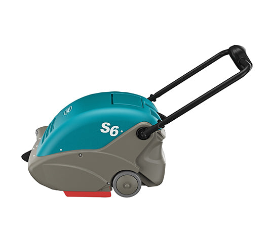 Tennant S6, Floor Sweeper, 26", 9.3 Gallon Hopper, Battery, Manual, 1 Year Warranty, 1251268