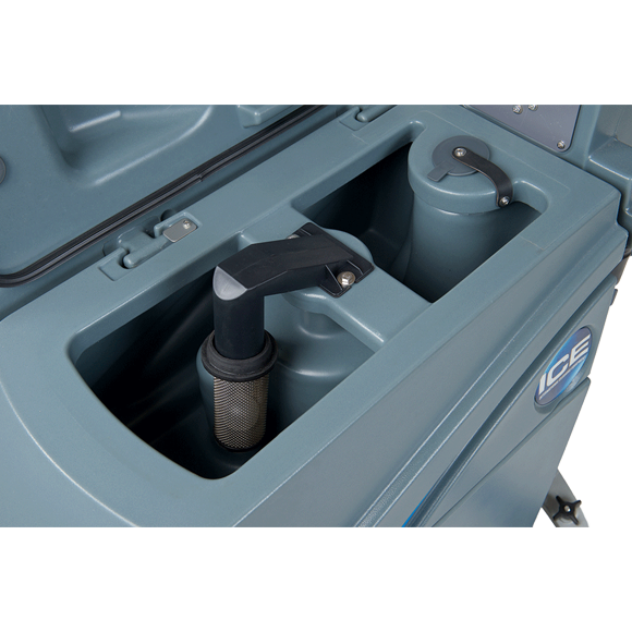 ICE i18C, Walk Behind Floor Scrubber, 17", 9 Gallon, Electric, Pad Assist, Disk, 5/5 Year Warranty