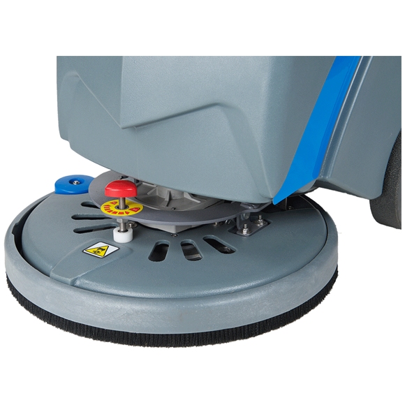 ICE i18C, Walk Behind Floor Scrubber, 17", 9 Gallon, Electric, Pad Assist, Disk, 5/5 Year Warranty
