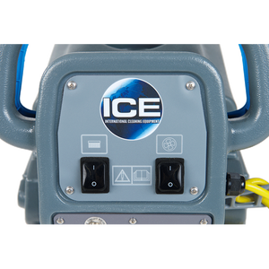 ICE i18C, Walk Behind Floor Scrubber, 17", 9 Gallon, Electric, Pad Assist, Disk, 5 Year Warranty