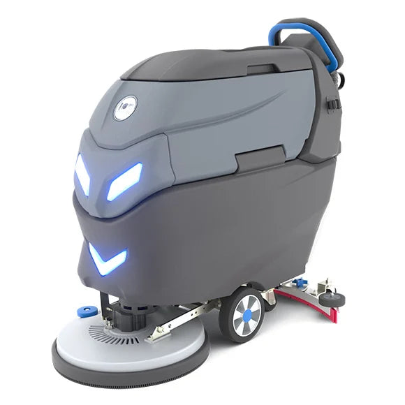 ICE i20YL, Walk Behind Floor Scrubber, 20", 15 Gallon, Pad Assist, 5/5/3 and Lifetime Lithium Battery Warranty
