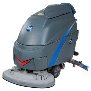 ICE i28BT, Walk Behind Floor Scrubber, 28", 26 Gallon, Battery, Self Propel, Disk, 5 Year Warranty