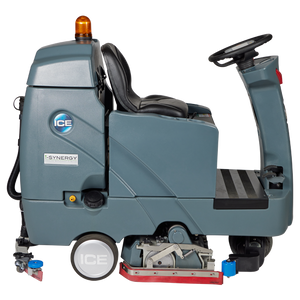 ICE RS28L-CY, Floor Scrubber, 26", 29 Gallon, Ride On, Lithium, Cylindrical, 5 Year Warranty
