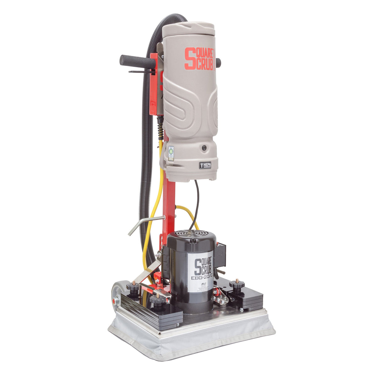 Square Scrub PIVOT, 20" Orbital Floor Machine, 1.5 HP, 3 Year Warranty
