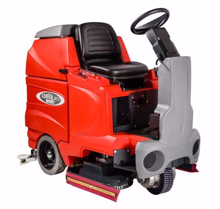 Refurbished Powerboss Admiral, Floor Scrubber, 32 Gallon, Battery, Disk, Ride On