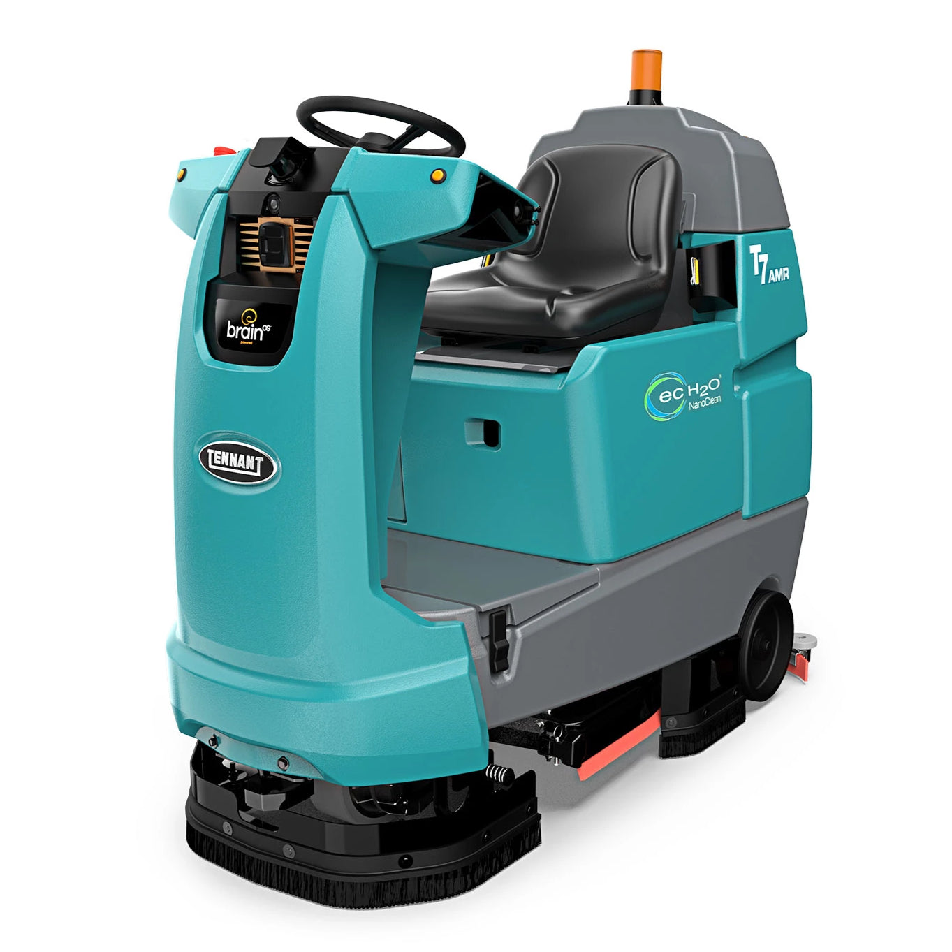T7AMR Robotic, Floor Scrubber, 26", 29 Gallon, Disk, Battery, Ride On