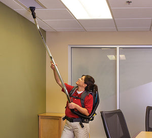 Tennant V-BP-6B, Backpack Vacuum, 6QT, 13lbs, With Tools, Battery, HEPA, 1 Year Warranty