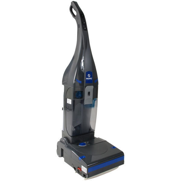 Pacific Floorcare VS15, Floor Scrubber, 11", .7 Gallon, Cordless, Cylindrical, Forward and Reverse