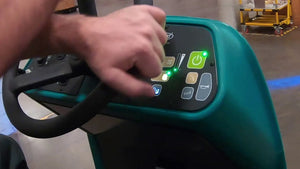 Tennant S16, Floor Sweeper, 46", 40 Gallon Hopper, Ride On, Battery, 3 Year Warranty