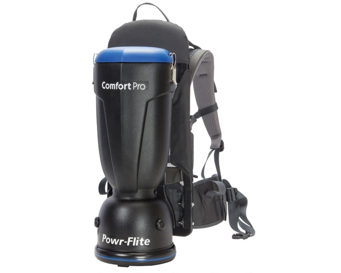 Powr-Flite Comfort Pro, Backpack Vacuum, 6QT, 11.8lbs