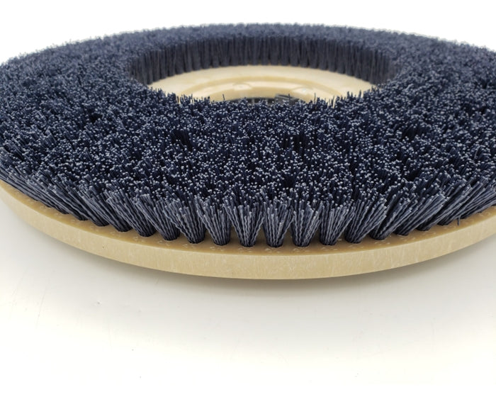 Universal Brush, Floor Buffer, 19", Medium Grit, 180 Grit, Blue, NP9200 Clutch Plate, PFMG19