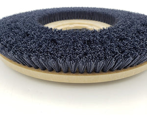 Universal Brush, Floor Buffer, 19", Medium Grit, 180 Grit, Blue, NP9200 Clutch Plate, PFMG19