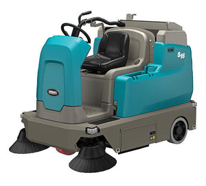 Tennant S16, Floor Sweeper, 46", 40 Gallon Hopper, Ride On, Battery, 3 Year Warranty