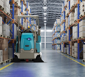 Tennant S16, Floor Sweeper, 46", 40 Gallon Hopper, Ride On, Battery, 3 Year Warranty