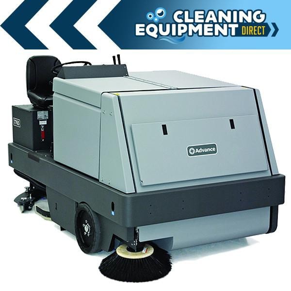 Clarke American Lincoln 7765 Diesel Sweeper Scrubber Machines