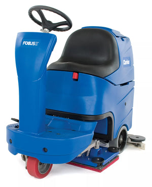 Clarke Focus II, Rider Floor Scrubber, 26" or 28", 21 Gallon,  Battery, Boost (Orbital), 3 Year Warranty