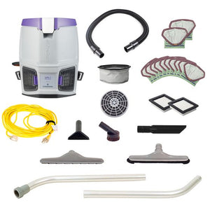 Proteam GoFit 3 | Backpack Vacuum | 3QT | 11.4lbs | Electric | With Tools | HEPA | 3 Year Warranty