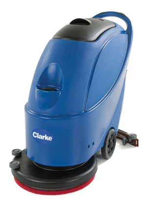 Clarke CA30 20B, Floor Scrubber, 20", 10.5 Gallon, Battery, Pad Assist, Disk, 3 Year Warranty