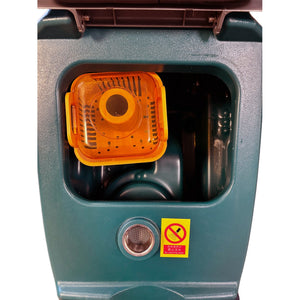 Walk Behind Floor Scrubber, 20", 12.5 Gallon, Battery, Pad Assist, Disk, 2/2/1 Warranty