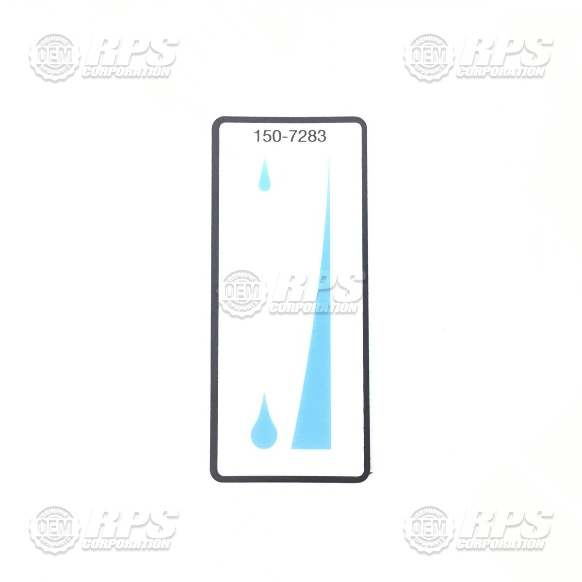 FactoryCat/Tomcat 150-7283, Decal, Water Control