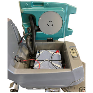 Walk Behind Floor Scrubber, 20", 12.5 Gallon, Battery, Pad Assist, Disk, 2/2/1 Warranty