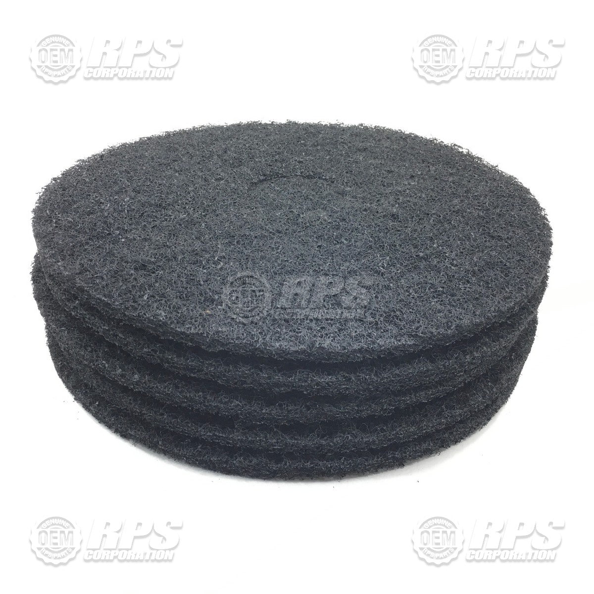 FactoryCat/Tomcat 16-422B, Floor Pads, 16" Black - Case of 5 pads ea