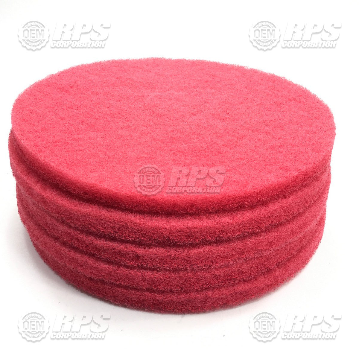 FactoryCat/Tomcat 16-422R, Floor Pads, 16" Red - Case of 5 pads