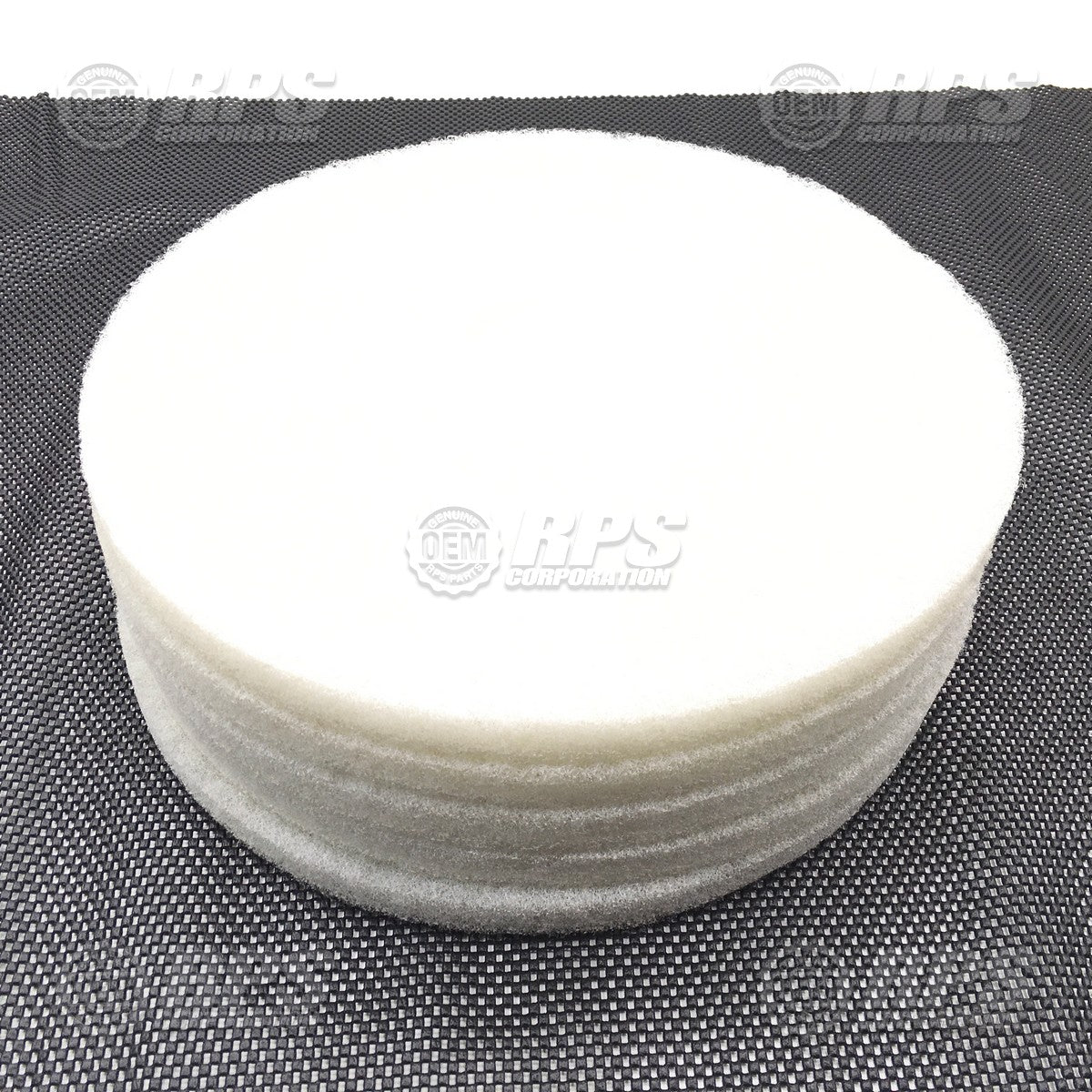 FactoryCat/Tomcat 16-422W, Floor Pads, 16" White - Case of 5 pads