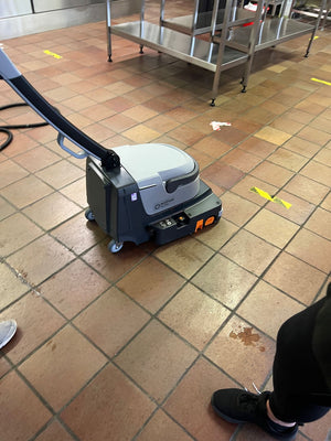 Advance SC250 | Floor Sweeper-Scrubber | 13" | 1.6 Gallon | Brush Assisted | Lithium | Cylindrical | 3 Year Warranty