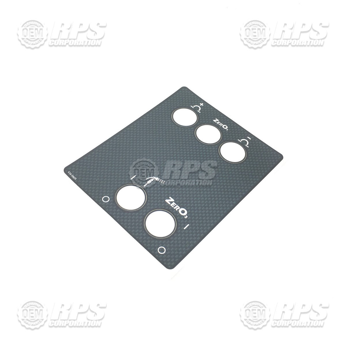 FactoryCat/Tomcat 175-2023, Decal, Control Panel, Side, Touch Screen