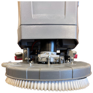 Walk Behind Floor Scrubber, 20", 12.5 Gallon, Battery, Pad Assist, Disk, 2/2/1 Warranty