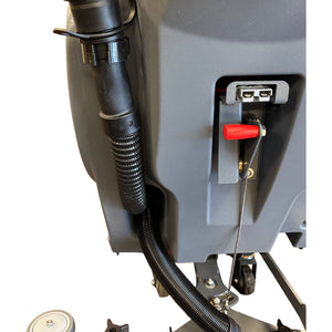 Walk Behind Floor Scrubber, 20", 12.5 Gallon, Battery, Pad Assist, Disk, 2/2/1 Warranty