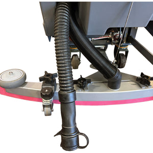 Walk Behind Floor Scrubber, 20", 12.5 Gallon, Battery, Pad Assist, Disk, 2/2/1 Warranty